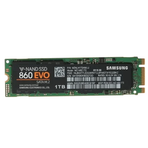 Твердотельный накопитель Samsung 1000 Gb 860 EVO MZ-N6E1T0BW