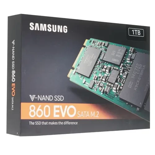 Твердотельный накопитель Samsung 1000 Gb 860 EVO MZ-N6E1T0BW