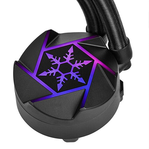 Система жидкостного охлаждения для процессора SilverStone RGB SST-VD120-SLIM G53VD120SLIM020