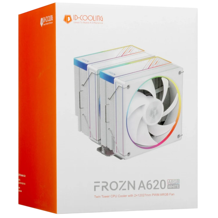 Кулер для процессора ID-COOLING FROZN A620 ARGB White