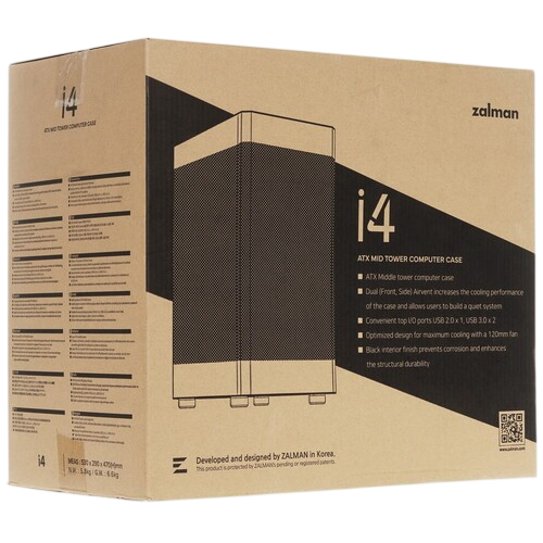 Компьютерный корпус Zalman I4 Black
