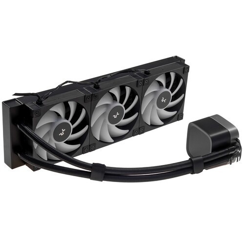 Система жидкостного охлаждения для процессора Deepcool LP360 Black (R-LP360-BKMSNC-G-1)