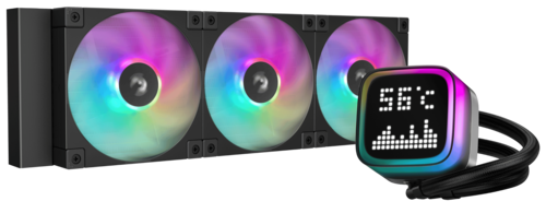 Система жидкостного охлаждения для процессора Deepcool LP360 Black (R-LP360-BKMSNC-G-1)