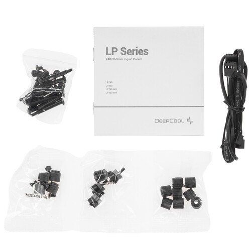 Система жидкостного охлаждения для процессора Deepcool LP360 Black (R-LP360-BKMSNC-G-1)