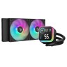 Система жидкостного охлаждения для процессора Deepcool LQ240 Black (R-LQ240-BKLSMW-G-1)