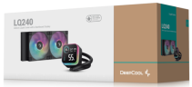 Система жидкостного охлаждения для процессора Deepcool LQ240 Black (R-LQ240-BKLSMW-G-1)