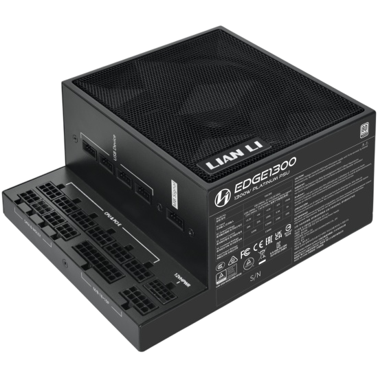 Блок питания Lian Li 1300W EG1300 Black (G9P.EG1300.BE00.RU) 16 Pin (PCIe 5.1 Connector Cable Details)