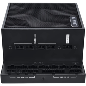 Блок питания Lian Li 1300W EG1300 Black (G9P.EG1300.BE00.RU) 16 Pin (PCIe 5.1 Connector Cable Details)