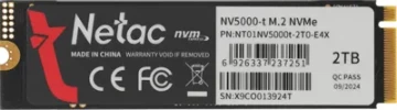 Твердотельный накопитель NETAC 2000 Gb NV5000-t (NT01NV5000t-2T0-E4X)