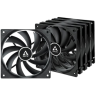 Комплект вентиляторов для корпуса Arctic Cooling F12 Value pack Black (ACFAN00248A)
