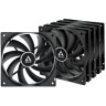 Вентилятор для корпуса Arctic Cooling F12 Value pack Black ACFAN00248A