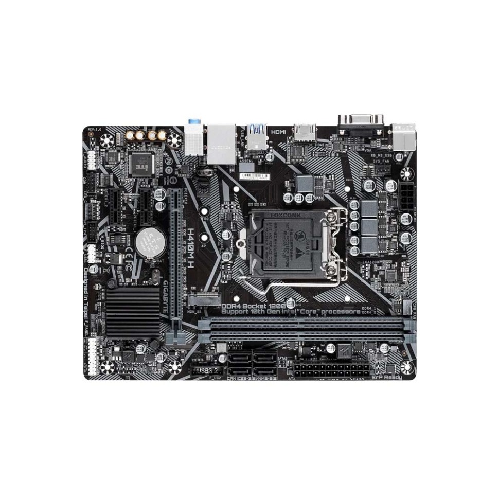 Материнская плата GIGABYTE H410M H