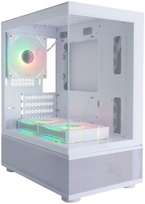 Компьютерный корпус 1STPLAYER MIKU Mi2-A ARGB White (Mi2-A-WH-2FC7R-W-1FC7-W)