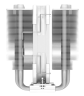 Кулер для процессора ID-COOLING SE-207-XT SLIM Snow