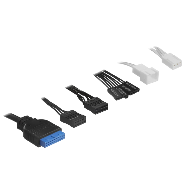Компьютерный корпус 1STPLAYER DK D7 ARGB White (D7-WH-3F7-W)