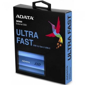 Внешний SSD ADATA XPG 512 Gb SE800 EXTERNAL Blue ASE800-512GU32G2-CBL