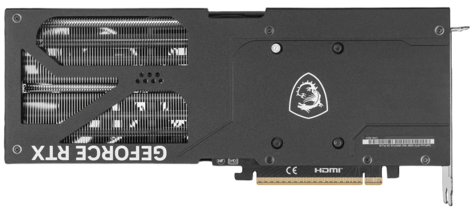 Видеокарта MSI (G5080-16V3P) GeForce RTX 5080 16G VENTUS 3X PLUS