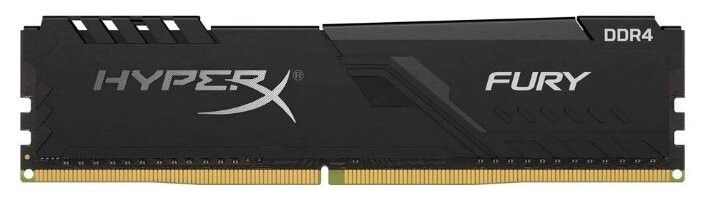 Оперативная память 8 Gb 2666 MHz Kingston HYPERX FURY Black (HX426C16FB3/8)