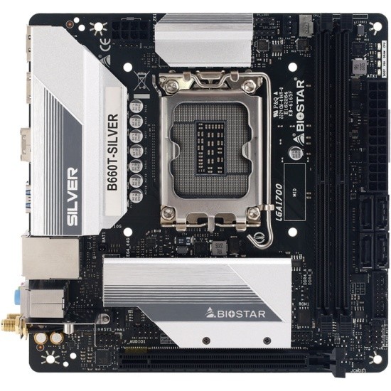Материнская плата Biostar B660T-SILVER WIFI