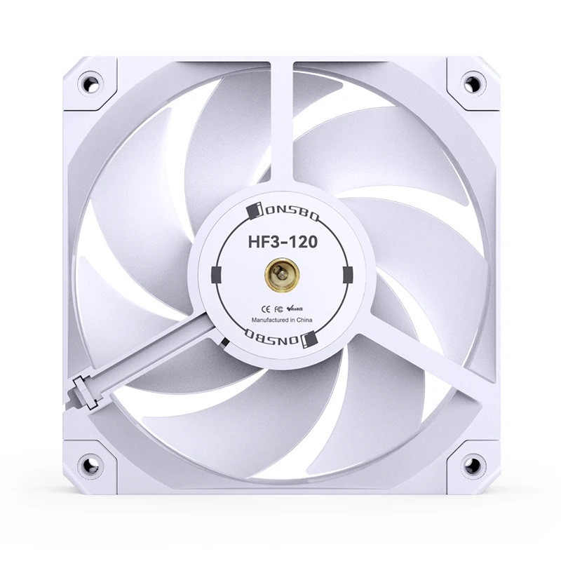 Вентилятор для корпуса JONSBO HF3-120W White