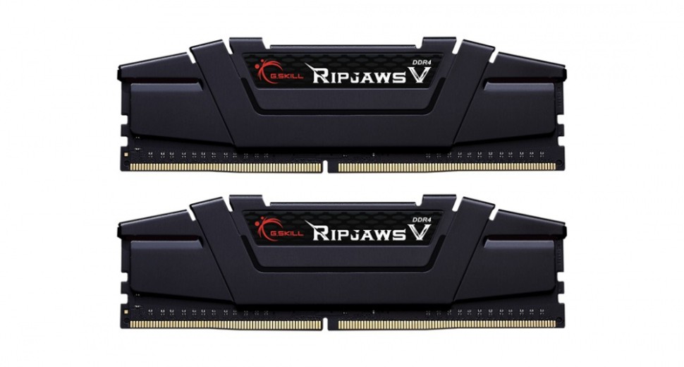 Оперативная память 64 Gb 4000 MHz G.Skill RIPJAWS V Black (F4-4000C18D-64GVK)
