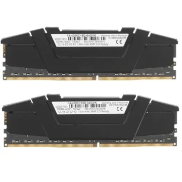 Оперативная память 64 Gb 4000 MHz G.Skill RIPJAWS V Black (F4-4000C18D-64GVK)