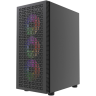 Компьютерный корпус Powercase Mistral EA18 TG ARGB Black (CMAEA18-A4)