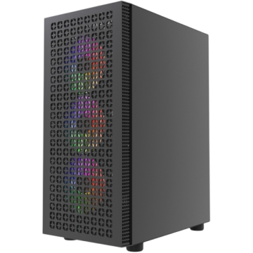 Компьютерный корпус Powercase Mistral EA18 TG ARGB Black (CMAEA18-A4)