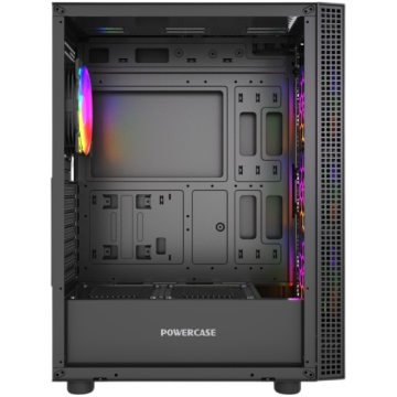 Компьютерный корпус Powercase Mistral EA18 TG ARGB Black (CMAEA18-A4)