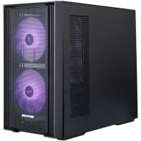 Компьютерный корпус 1STPLAYER AU6 ARGB Black (AU6-BK-2FA7-14-2FA7R-1FA7)