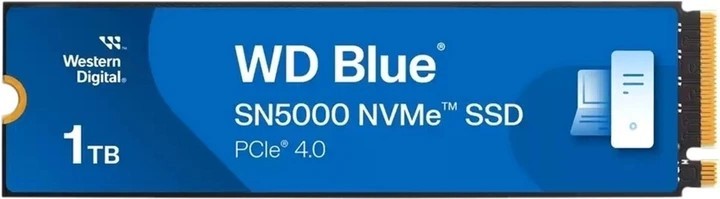 Твердотельный накопитель Western Digital 1000 Gb SN5000 Blue (WDBS3F0010BNC-WRSN)