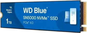 Твердотельный накопитель Western Digital 1000 Gb SN5000 Blue (WDBS3F0010BNC-WRSN)