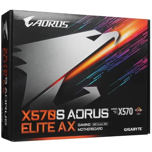 Материнская плата GIGABYTE X570S AORUS ELITE AX