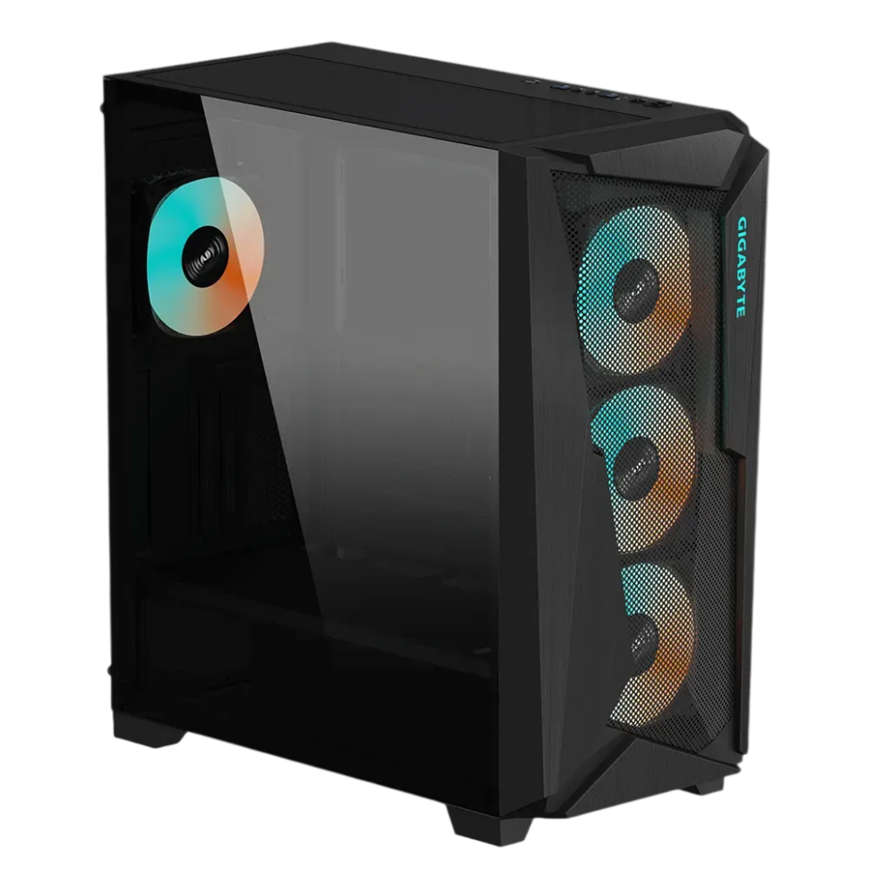 Компьютерный корпус Gigabyte C301 Glass TG Black (GB-C301G)