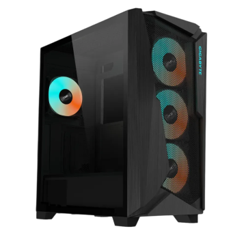 Компьютерный корпус Gigabyte C301 Glass TG Black (GB-C301G)