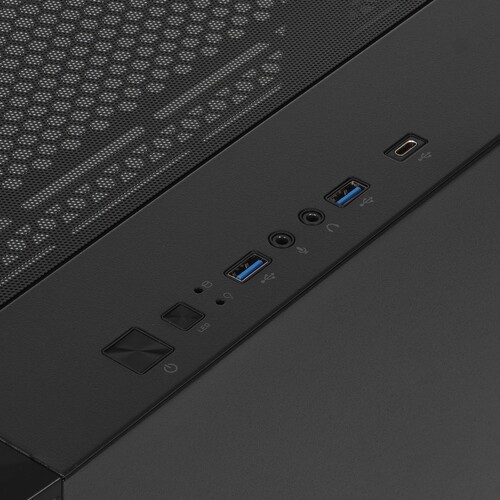Компьютерный корпус Gigabyte C301 Glass TG Black GB-C301G