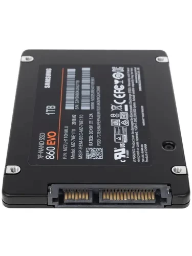 Твердотельный накопитель Samsung 1Tb MZ-76E1T0BW 860 EVO