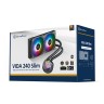 Система жидкостного охлаждения для процессора SilverStone RGB SST-VD240-SLIM G53VD240SLIM020