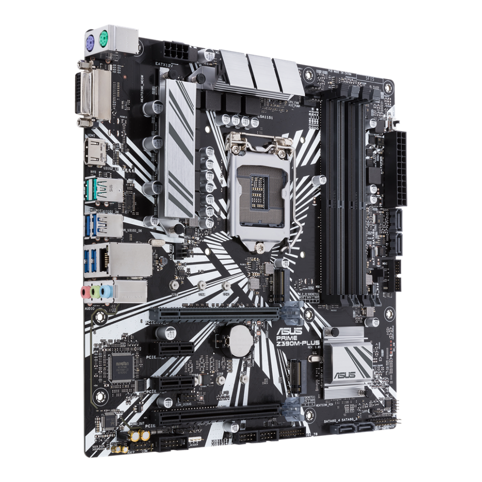 Материнская плата ASUS PRIME Z390M-PLUS