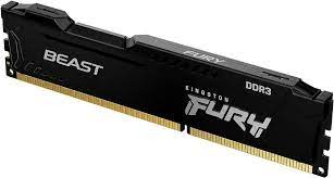 Оперативная память 8 Gb 1600 MHz Kingston FURY Beast Black (KF316C10BB/8)