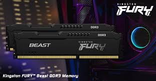 Оперативная память 8 Gb 1600 MHz Kingston FURY Beast Black (KF316C10BB/8)