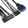 Компьютерный корпус ExeGate BA-203U-AA500 EX284031RUS 500W
