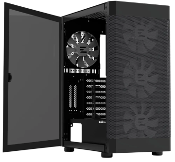 Компьютерный корпус Zalman I4 TG FRGB Black