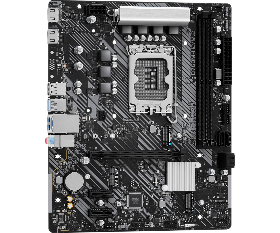 Материнская плата ASRock B760M-H2/M.2