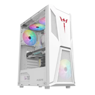 Компьютерный корпус ALSEYE TG White (305-2/W)
