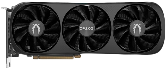 Видеокарта ZOTAC (ZT-D40820F-10P) GeForce RTX 4080 SUPER 16GB AMP