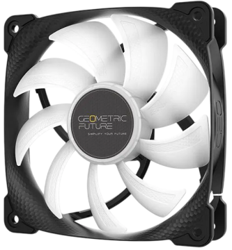 Вентилятор для корпуса Geometric Future Squama 2501B 5V ARGB Black (1F2501B112000) (GF_SQM-2501B-SP)