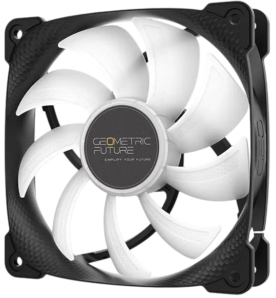 Вентилятор для корпуса Geometric Future Squama 2501B 5V ARGB Black (1F2501B112000) (GF_SQM-2501B-SP)