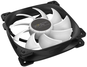 Вентилятор для корпуса Geometric Future Squama 2501B 5V ARGB Black (1F2501B112000) (GF_SQM-2501B-SP)