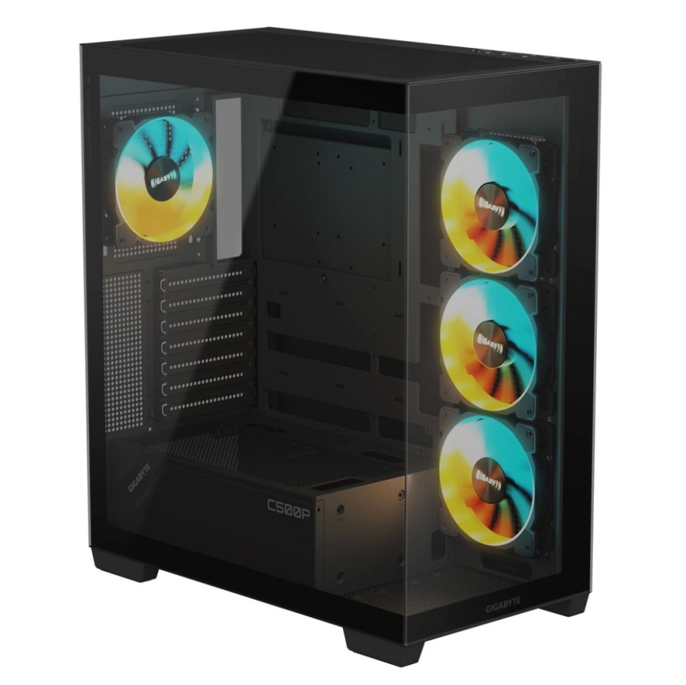 Компьютерный корпус Gigabyte C500P ST Black